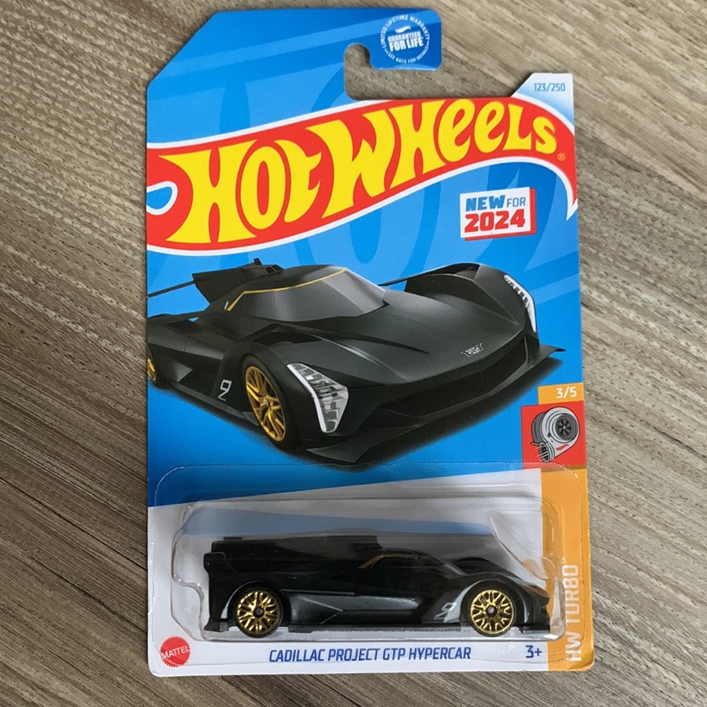 Hot Wheels Cadillac Project GTP Hypercar Turbo HotWheels Caddy Hyper Car 🆕 2024